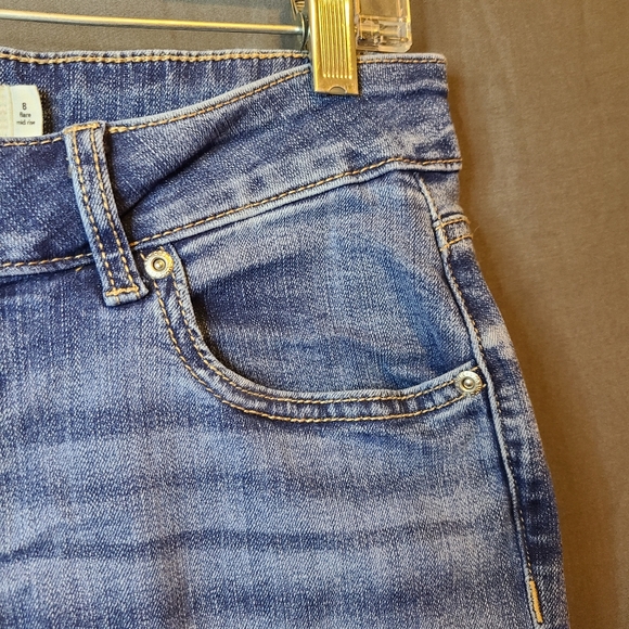 Maurices MJean Flare Leg Jeans Size 8 - Picture 5 of 9